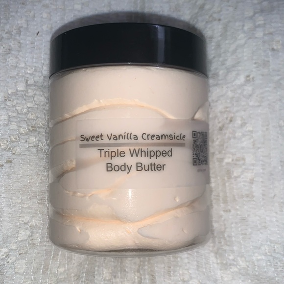 Sweet Vanilla Creamsicle Triple Whipped Body Butter Handmade Small Batches - Picture 1 of 17